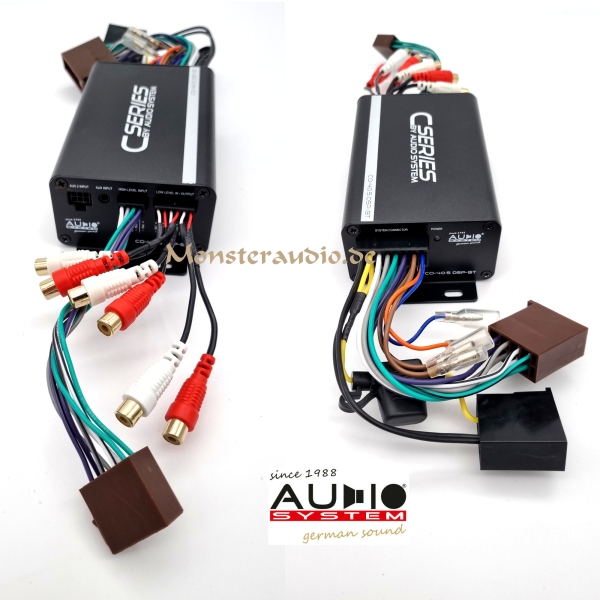 Audio System CO-40.5 DSP-BT Mini 5-Kanal Verstärker mit 7 Kanal DSP und BT-Steuerung